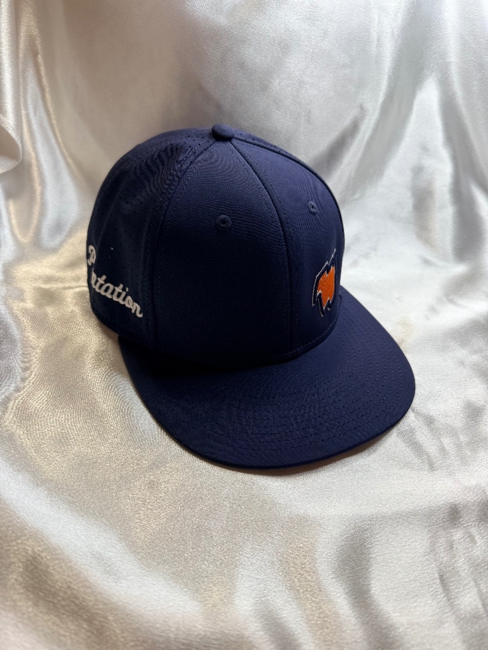 The Game Wagner’s Plantation Navy Performance Baseball Cap Hat Size M